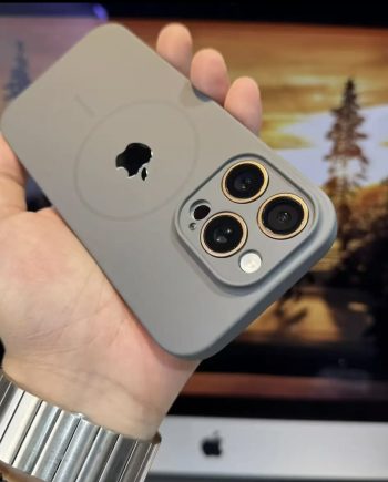 Ultra thin liquid silicone magnetic case for iPhone