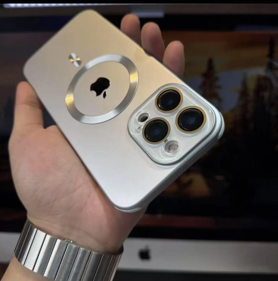 New frosted anti drop magnetic case for iPhone