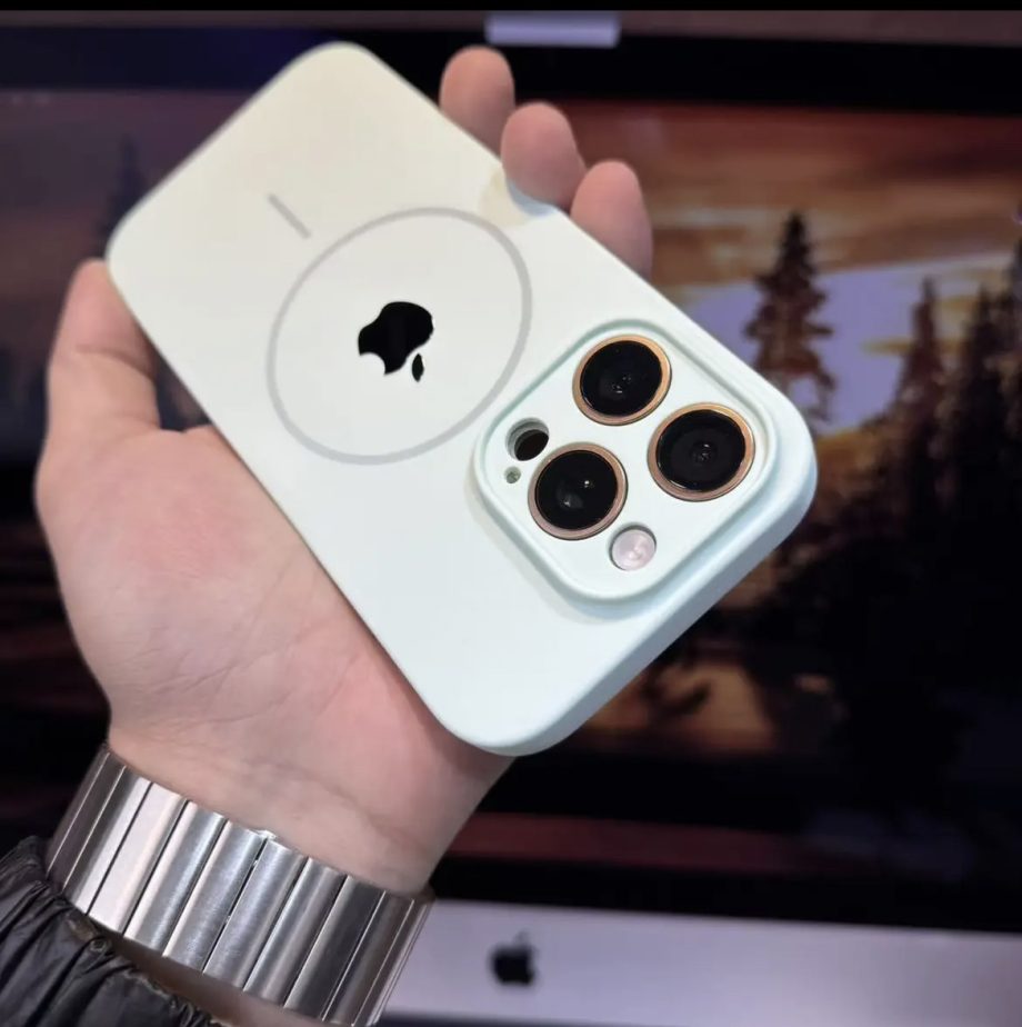 Ultra thin liquid silicone magnetic case for iPhone