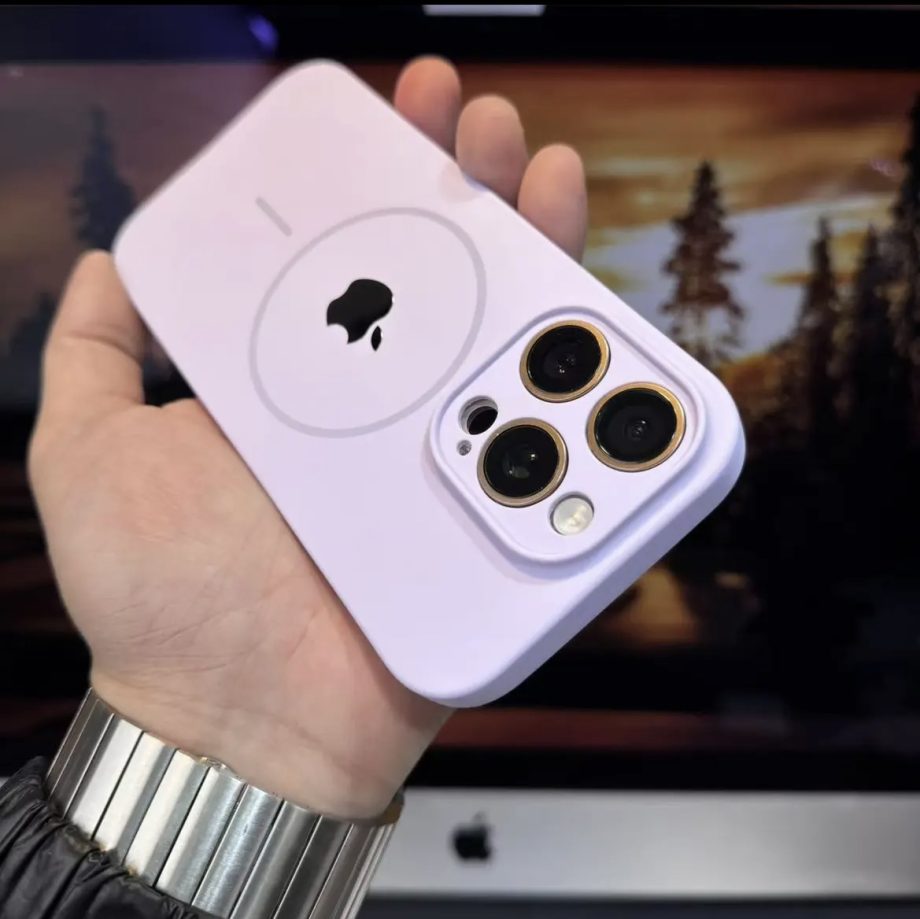 Ultra thin liquid silicone magnetic case for iPhone