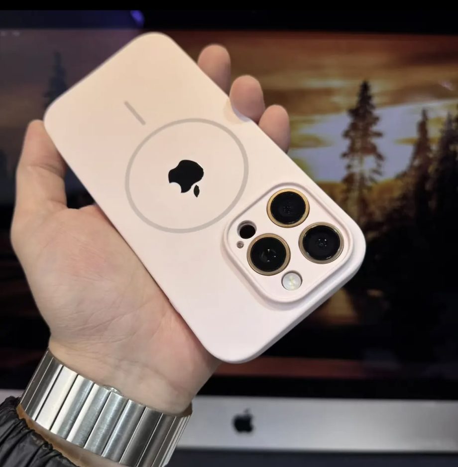 Ultra thin liquid silicone magnetic case for iPhone