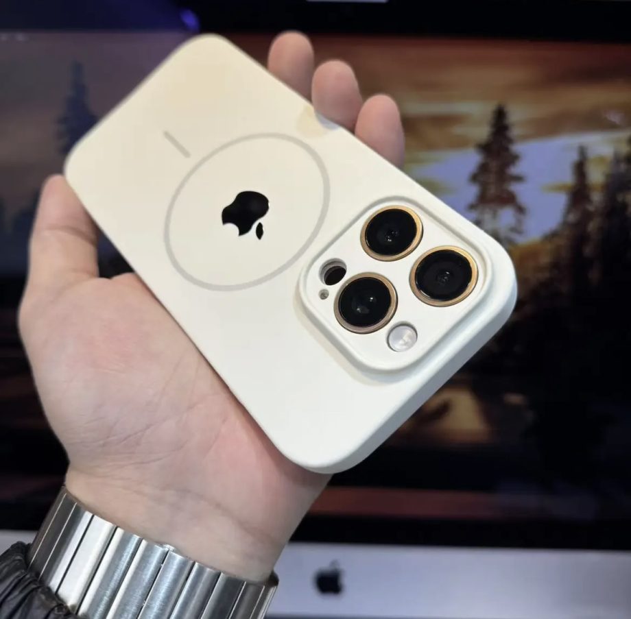 Ultra thin liquid silicone magnetic case for iPhone