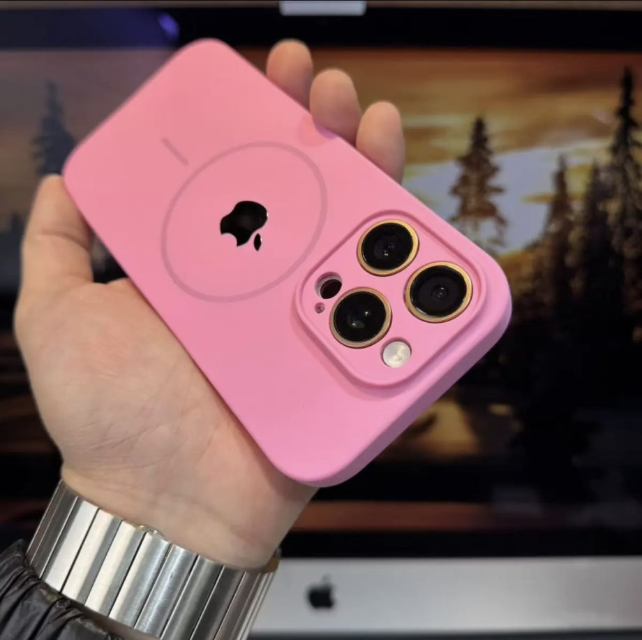 Ultra thin liquid silicone magnetic case for iPhone