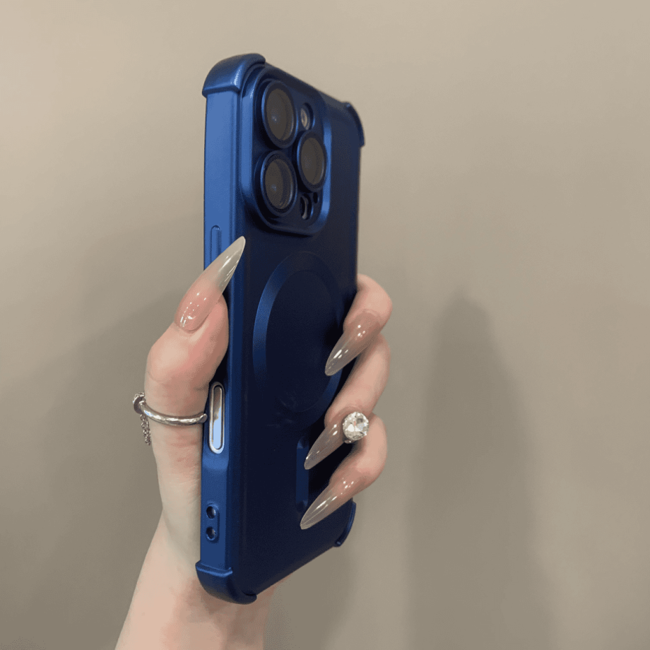 Four corner anti drop magnetic case for iPhone