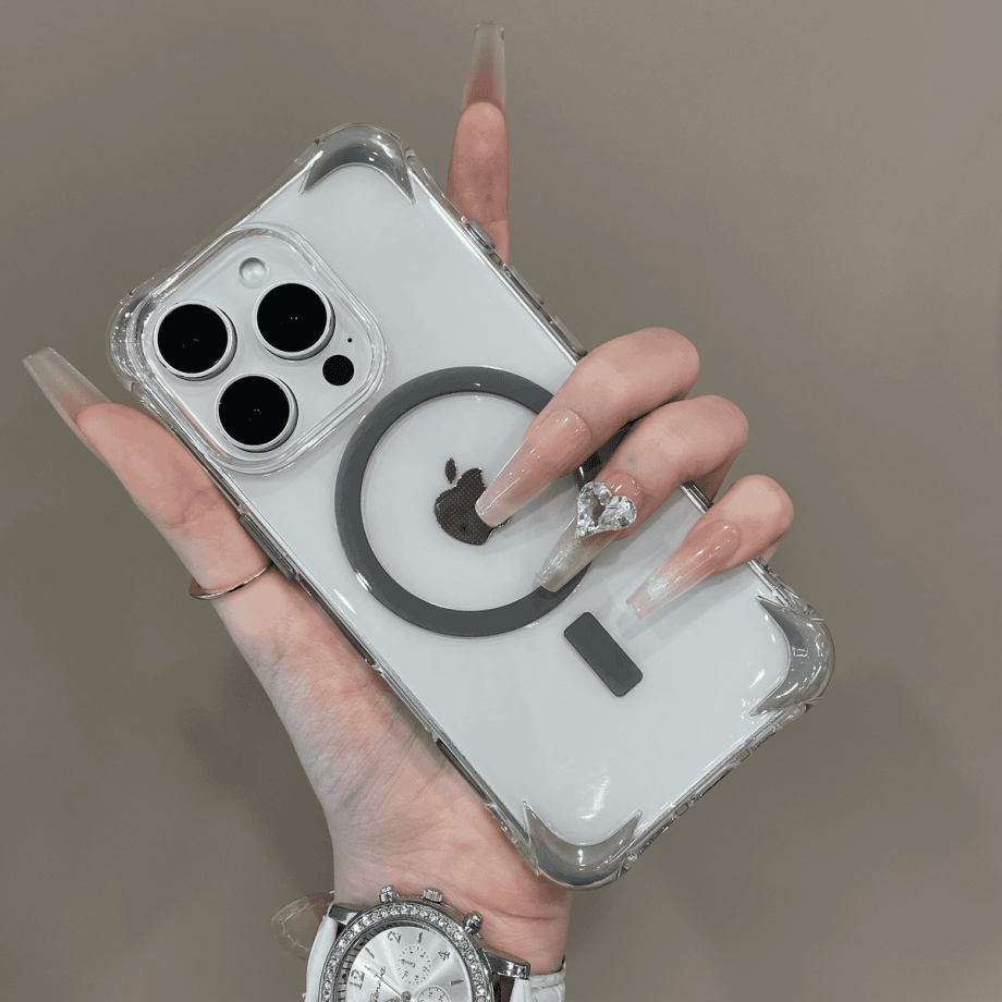 Four corner anti drop magnetic case for iPhone
