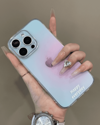 Gradient ombre creative case for iPhone