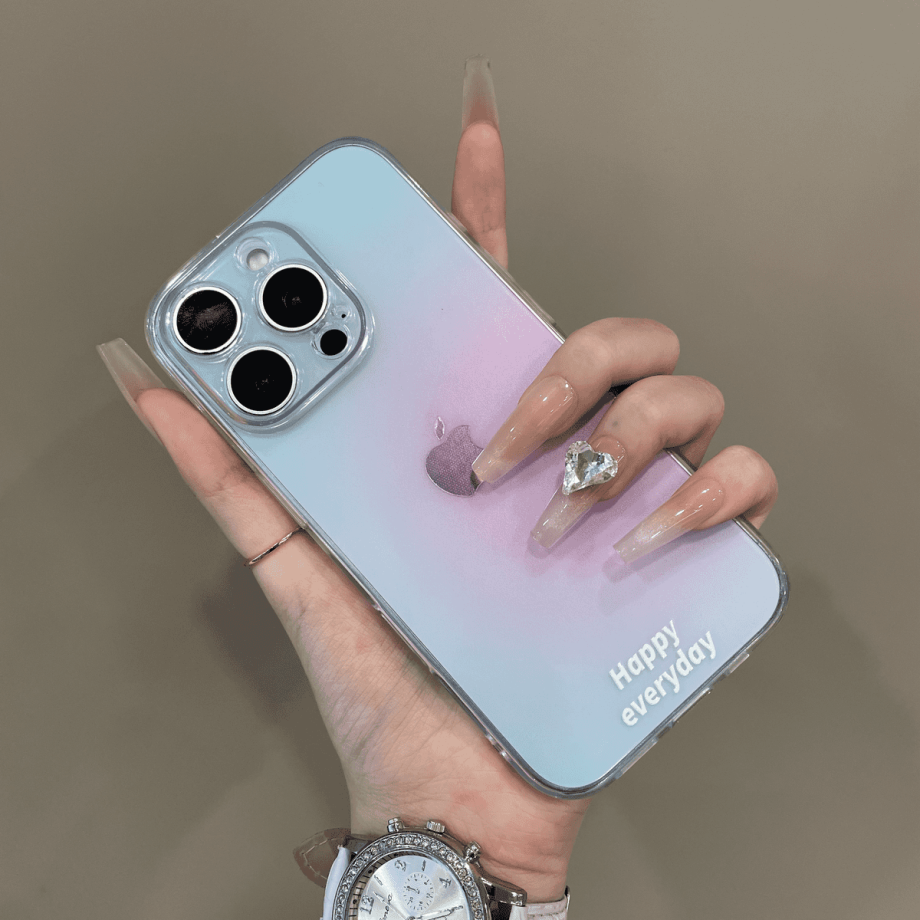 Gradient ombre creative case for iPhone