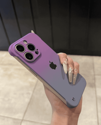 Gradient borderless case for iPhone
