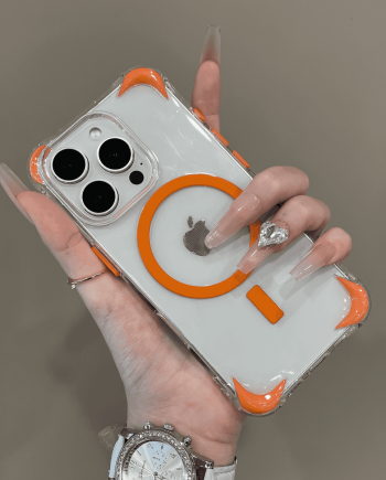 Four corner anti drop magnetic case for iPhone
