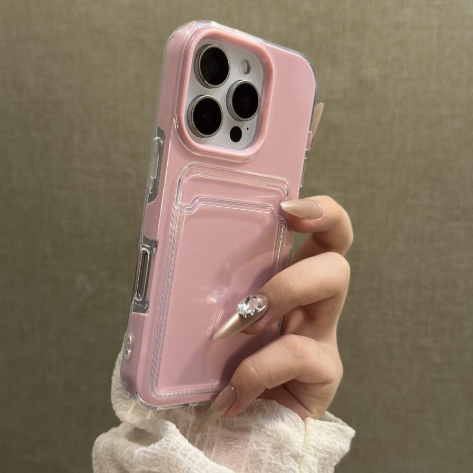 Dopamine color card photo pack case for iPhone