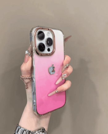 Gradient glitter case for iPhone