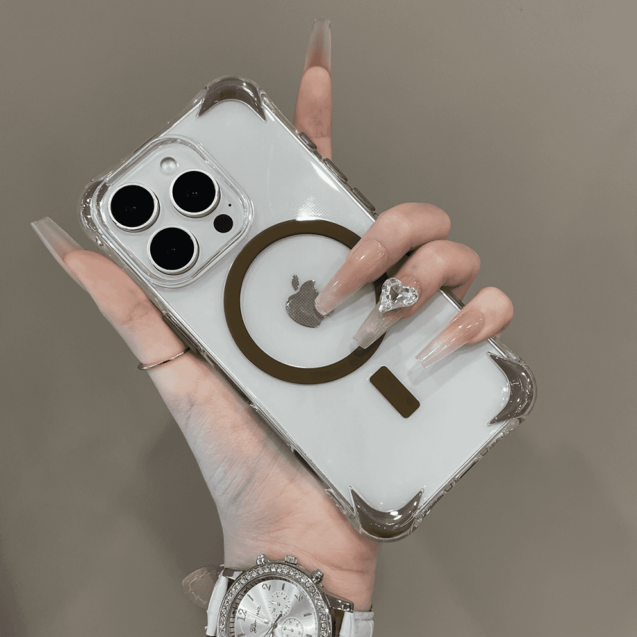 Four corner anti drop magnetic case for iPhone