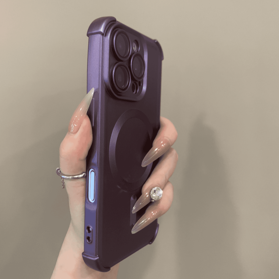 Four corner anti drop magnetic case for iPhone