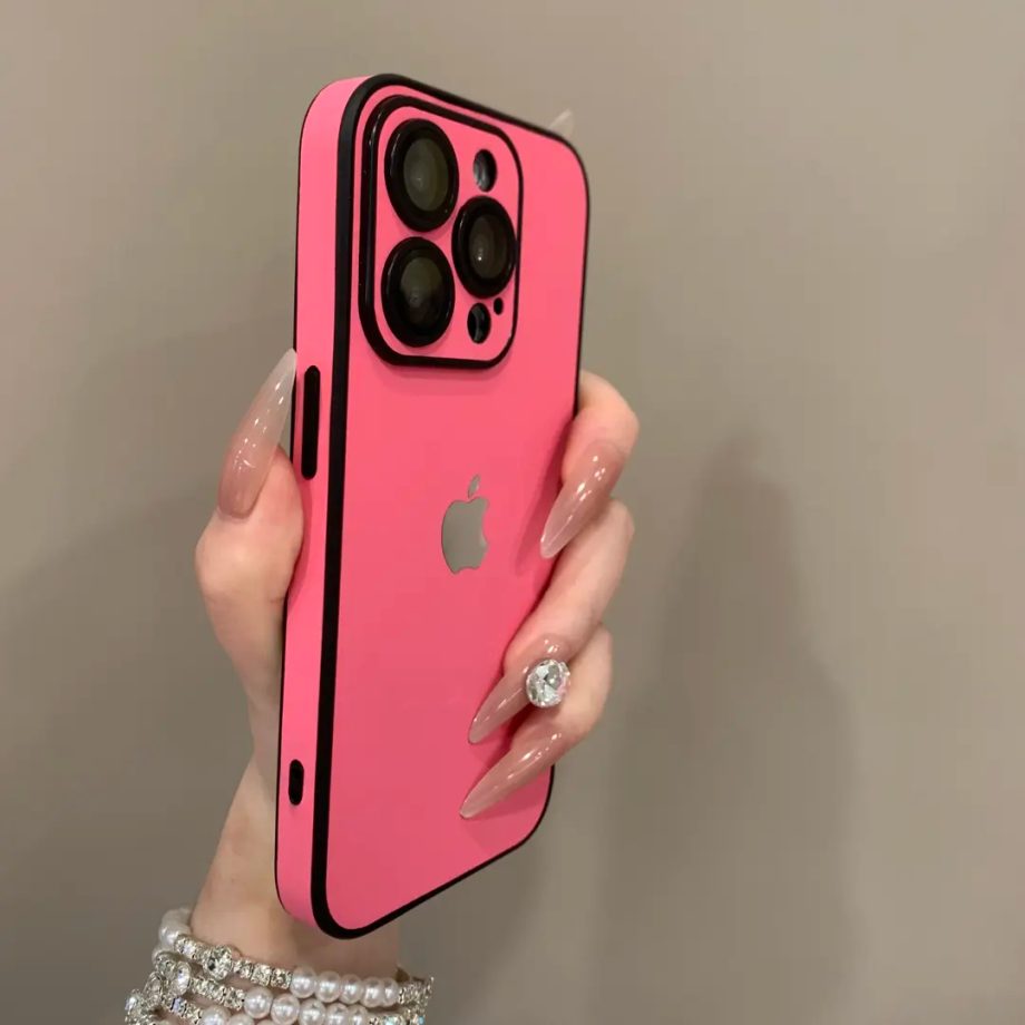 All inclusive lens protection leather case for iPhone