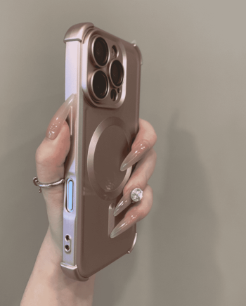 Four corner anti drop magnetic case for iPhone