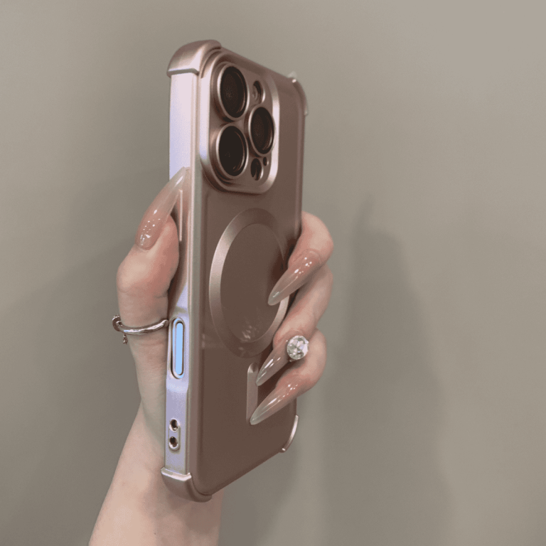 Four corner anti drop magnetic case for iPhone