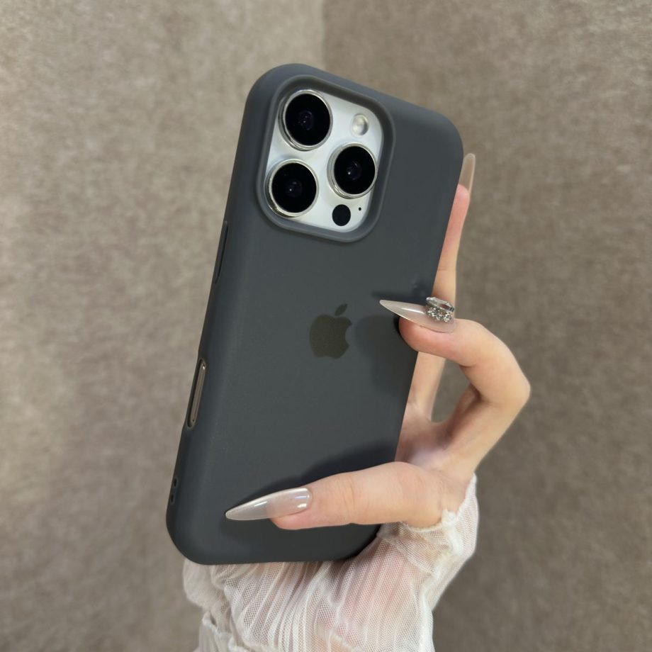 Thick frosted case for iPhone