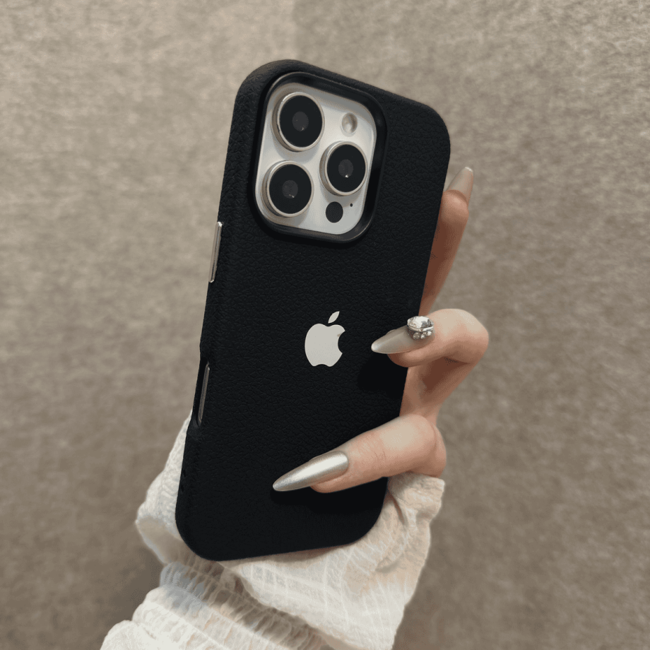 Advanced lychee patterned case for iPhone