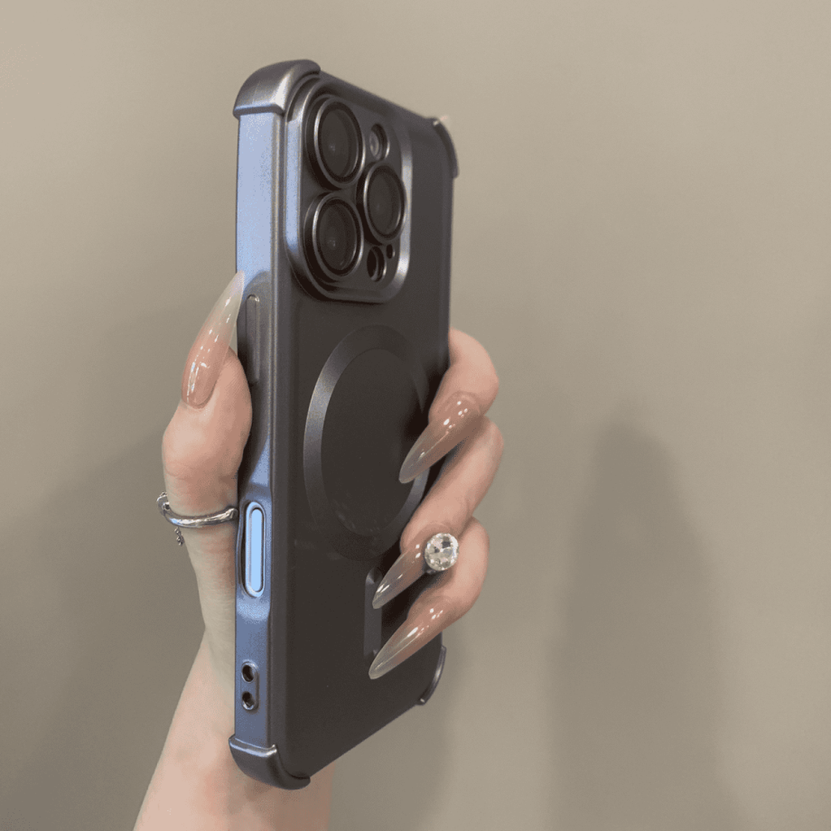 Four corner anti drop magnetic case for iPhone