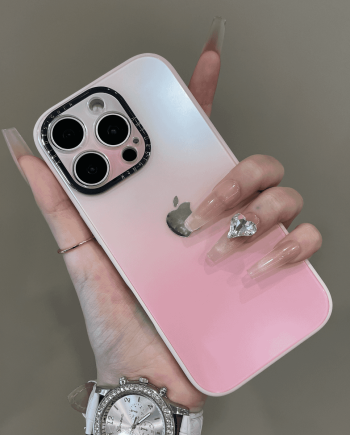 Gradient anti drop frosted case for iPhone