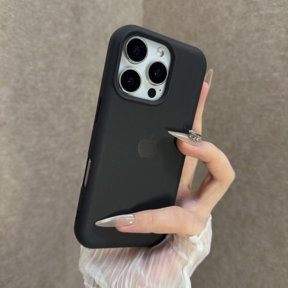 Thick frosted case for iPhone
