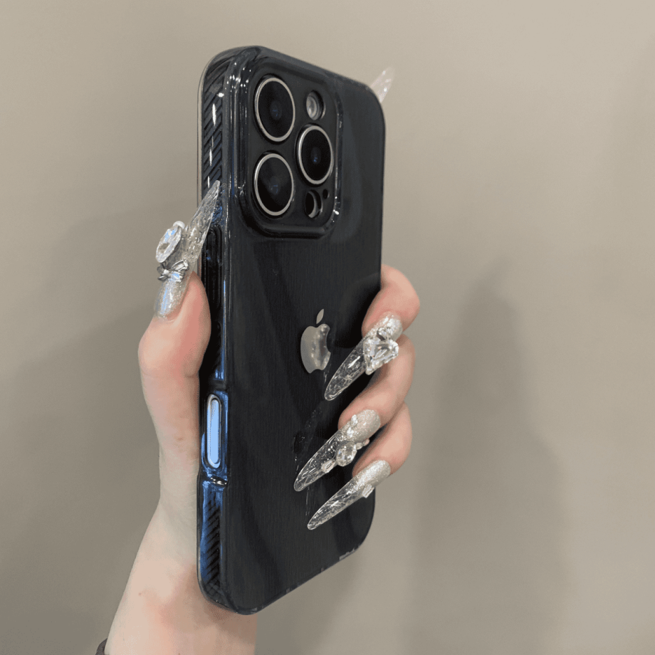 Advanced texture side anti slip case for iPhone