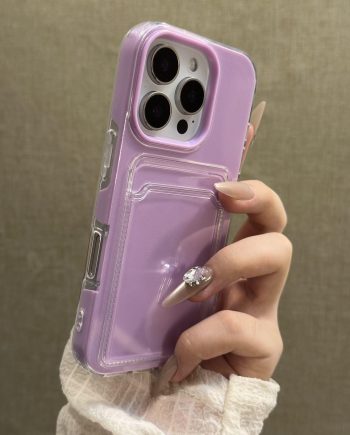 Dopamine color card photo pack case for iPhone