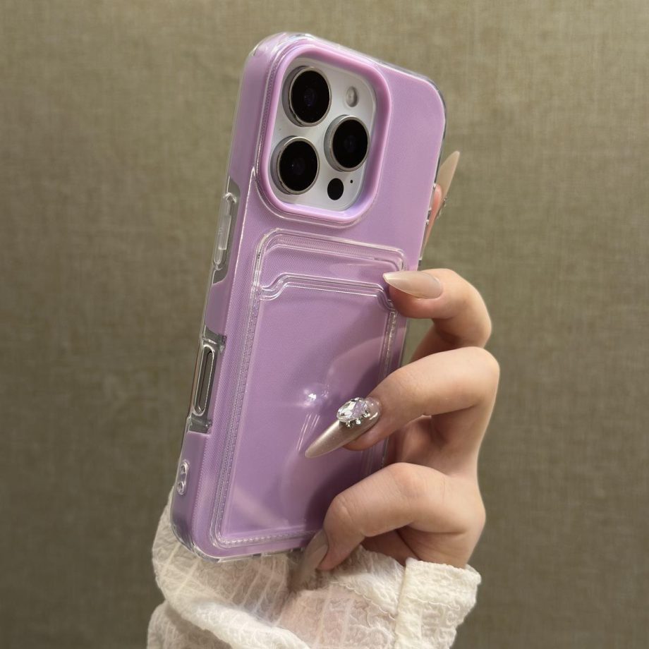 Dopamine color card photo pack case for iPhone