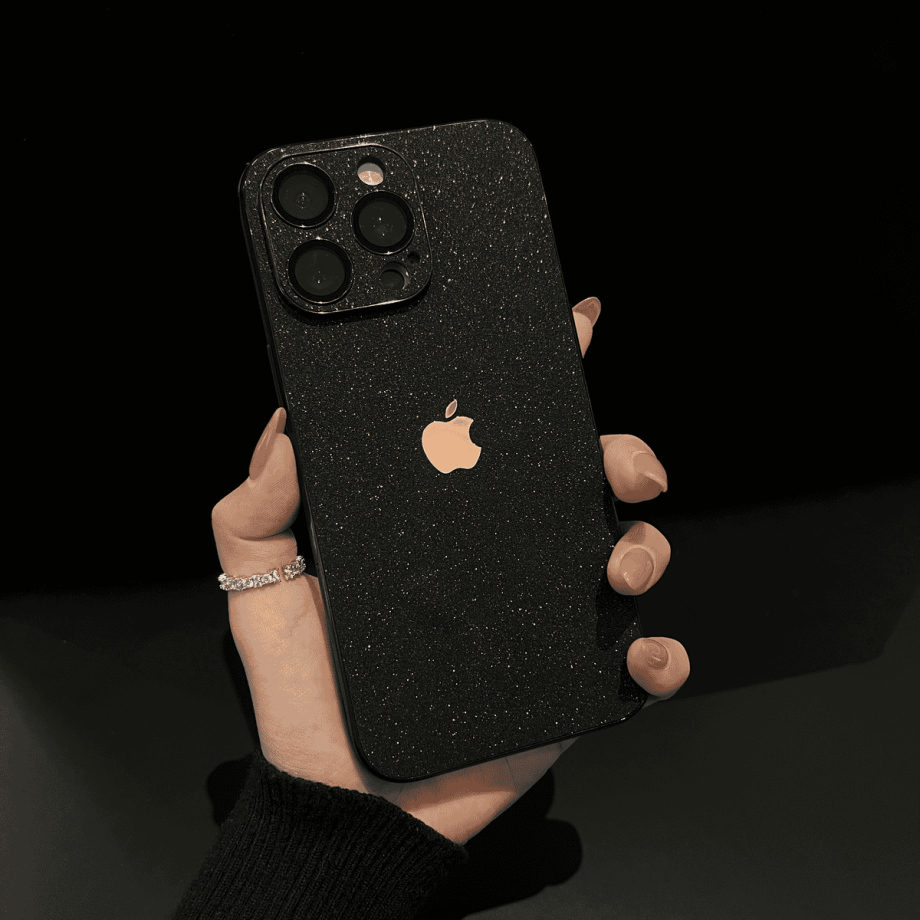 Matte glitter  anti drop case for iPhone