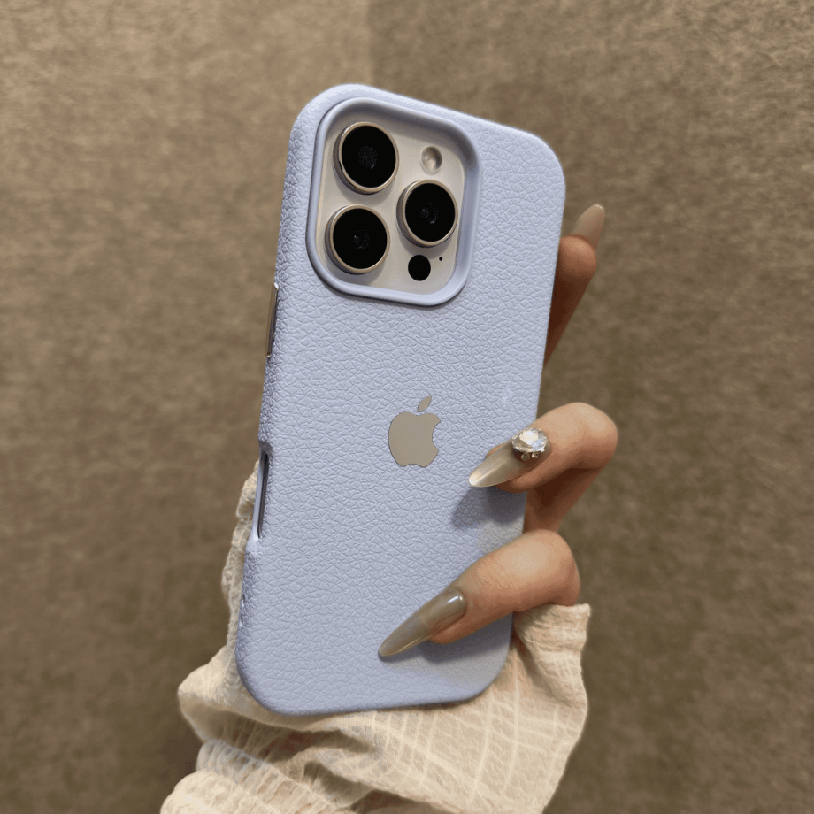 Advanced lychee patterned case for iPhone