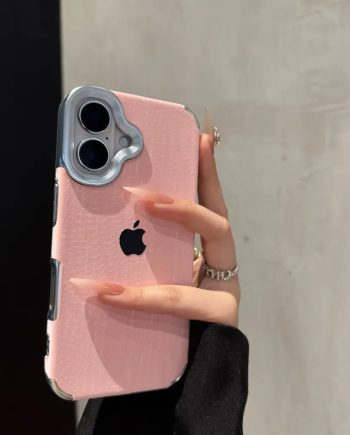 Meteor patterned electroplated case for iPhone