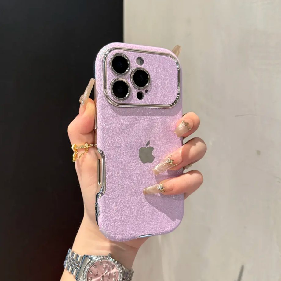 Large - window glitter case for iPhone
