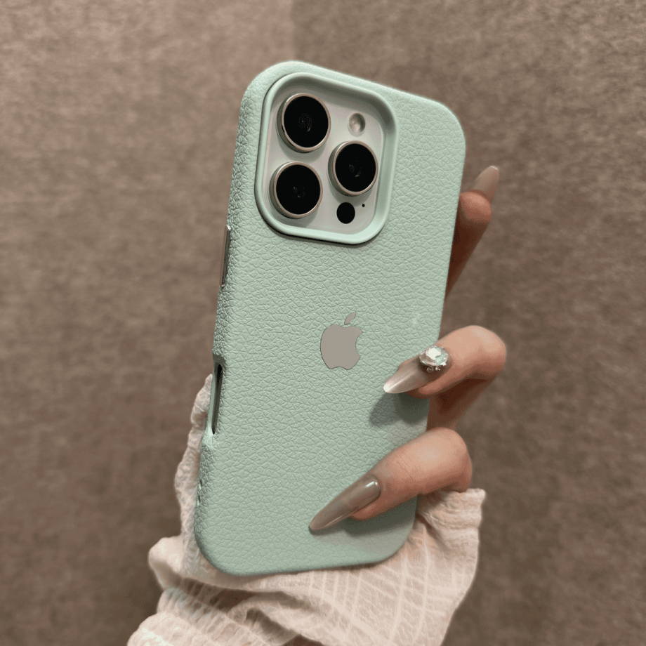 Advanced lychee patterned case for iPhone