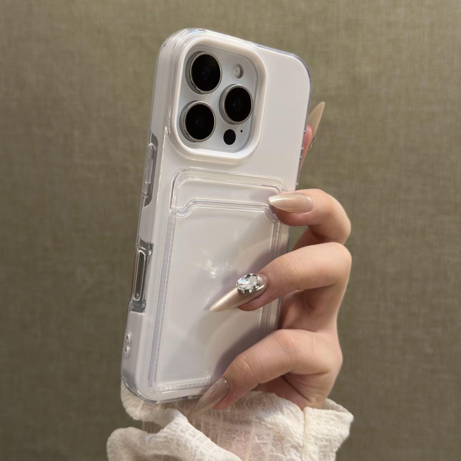 Dopamine color card photo pack case for iPhone