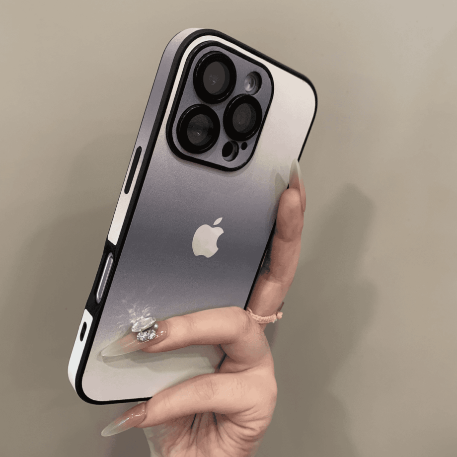 Gradient Color Lens‑Film All‑Inclusive iPhone Case