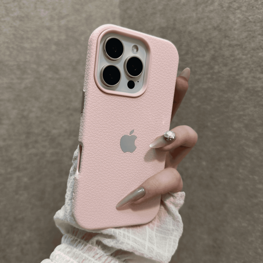 Advanced lychee patterned case for iPhone