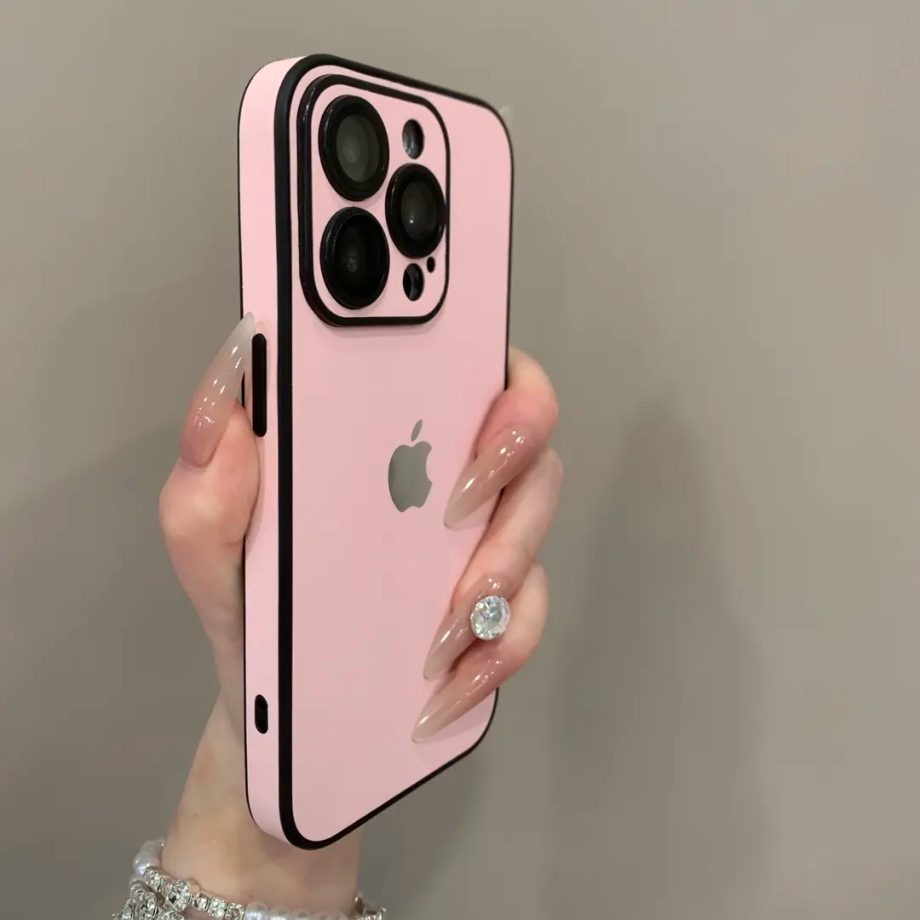 All inclusive lens protection leather case for iPhone