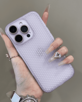 Cellular mesh heat dissipation case for iPhone