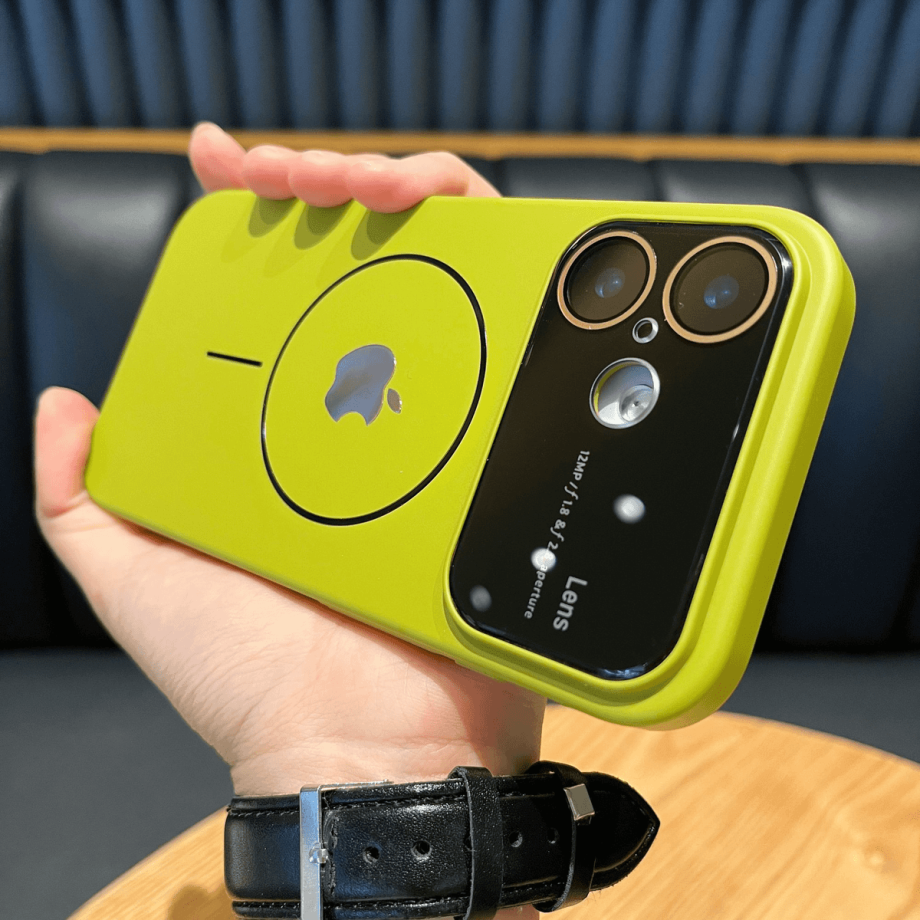 Metal magnetic skin absorbing frosted case for iPhone