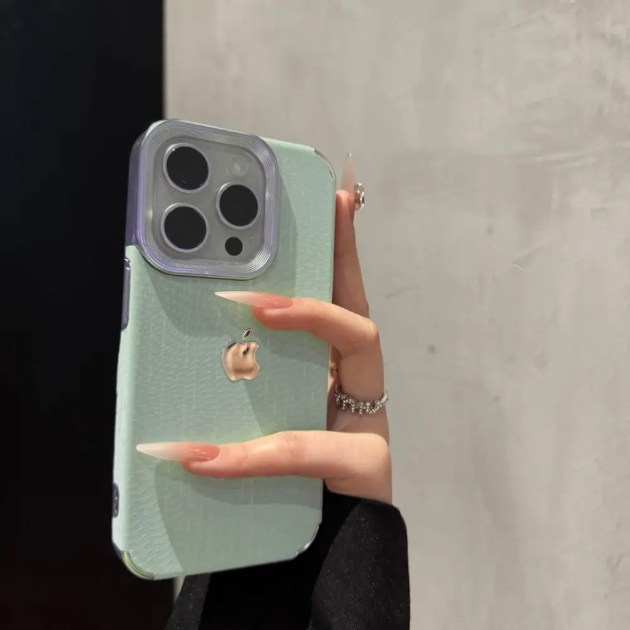 Meteor patterned electroplated case for iPhone