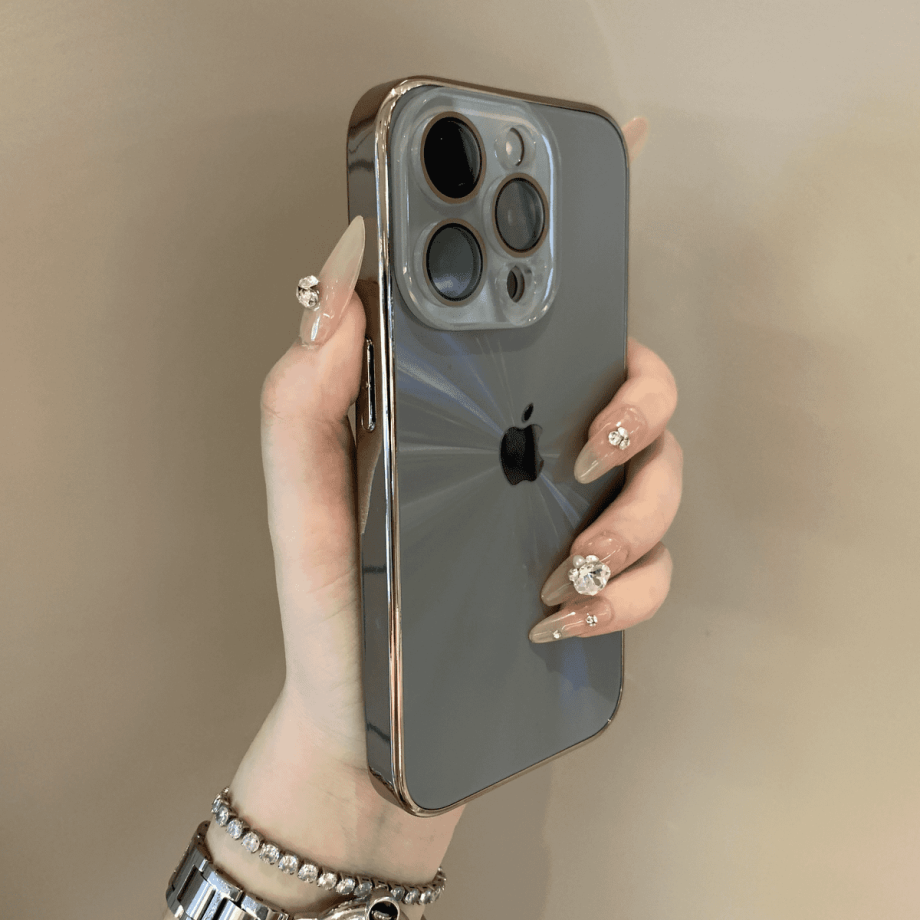 Aurora electroplating frosted case for iPhone