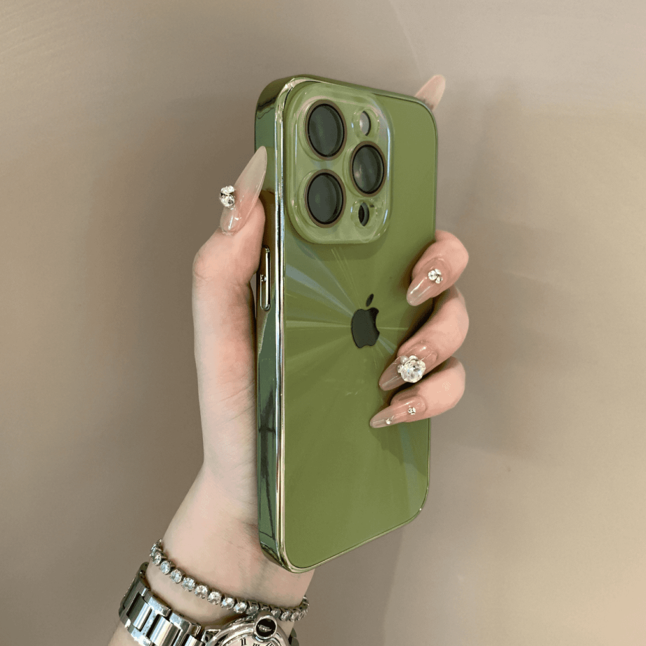 Aurora electroplating frosted case for iPhone