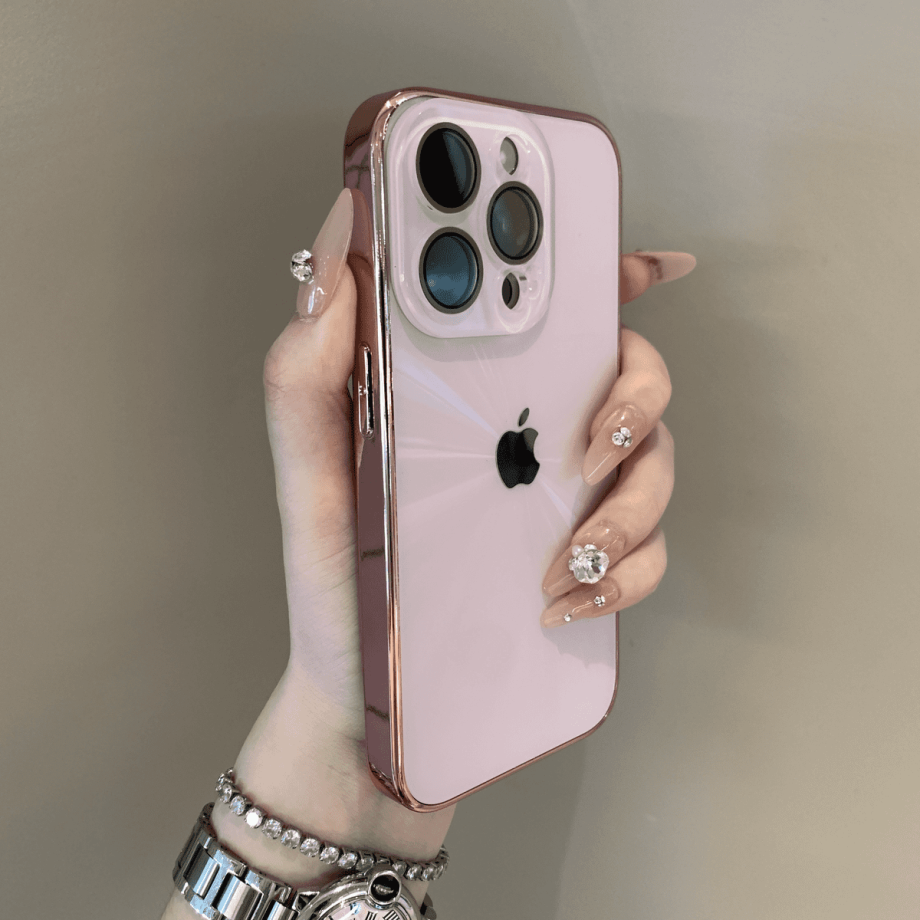 Aurora electroplating frosted case for iPhone