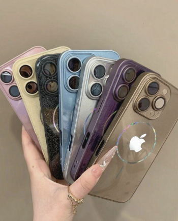Shiny electroplated magnetic case for iPhone