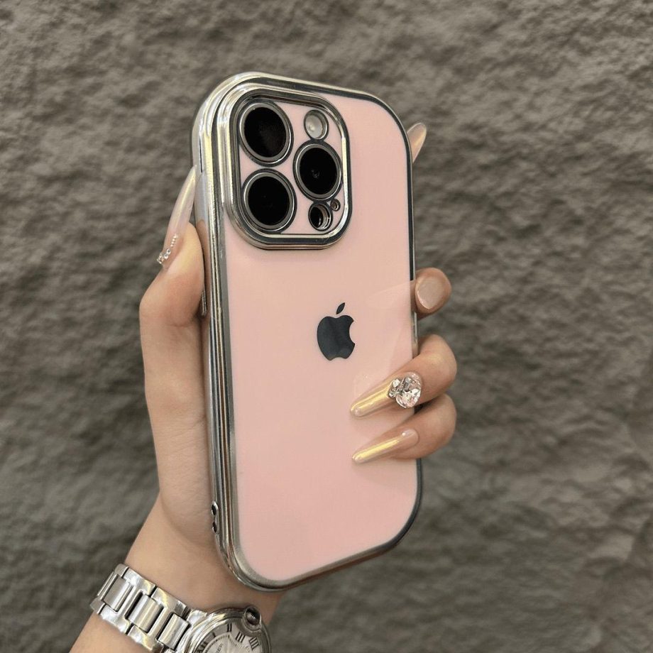 Oval air cushion anti-drop case for iPhone