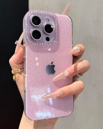 Luxury Glitter Camera Lens Case for iPhone