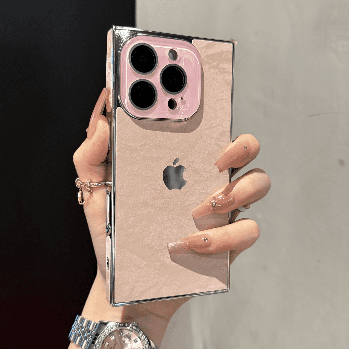 New Velvet-textured Lens Protection Case for iPhone - Image 2