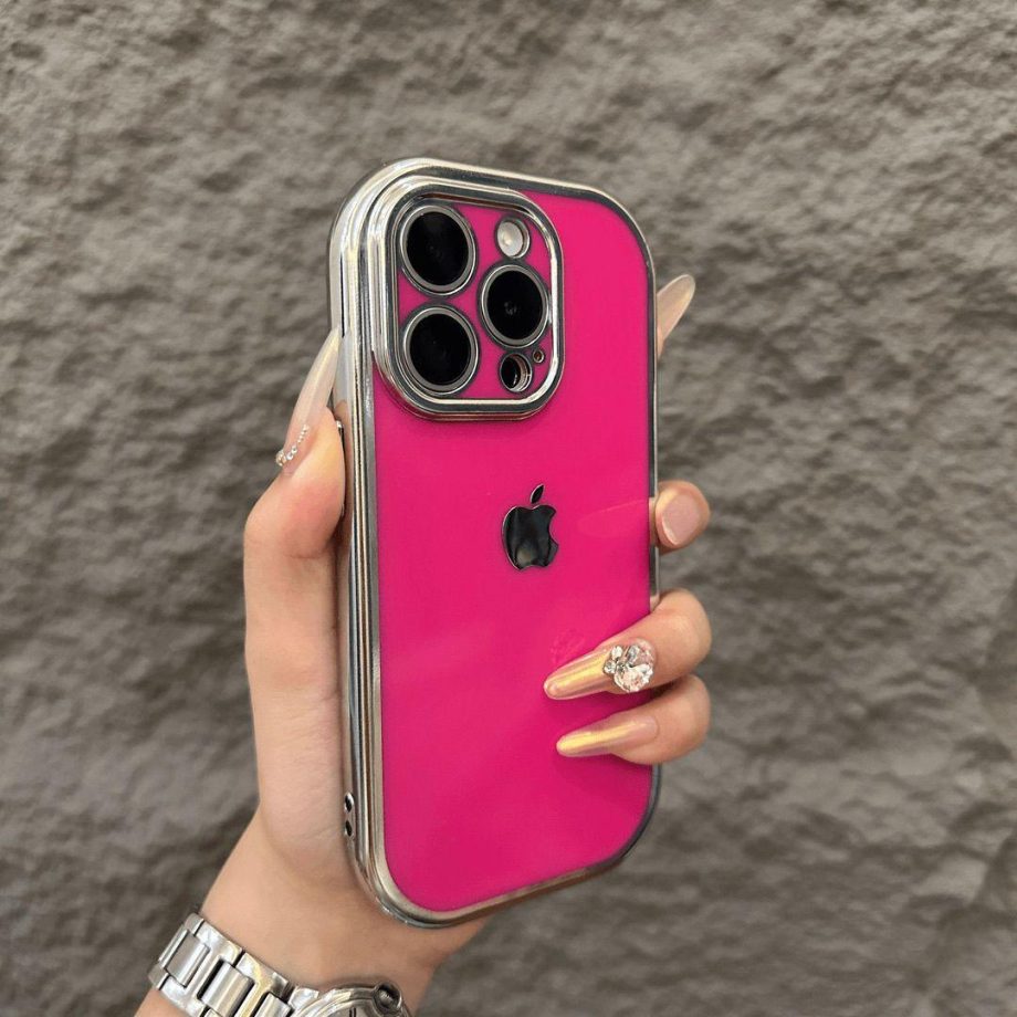 Oval air cushion anti-drop case for iPhone