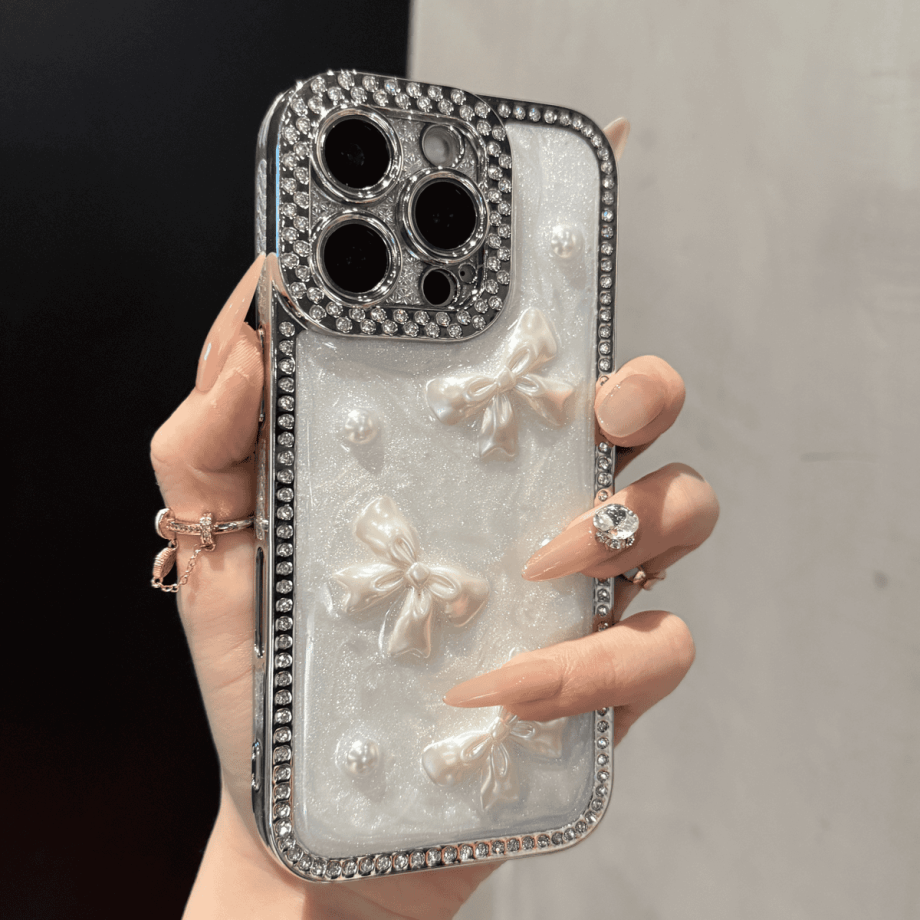 3D Shell-patterned Butterfly Case for iPhone