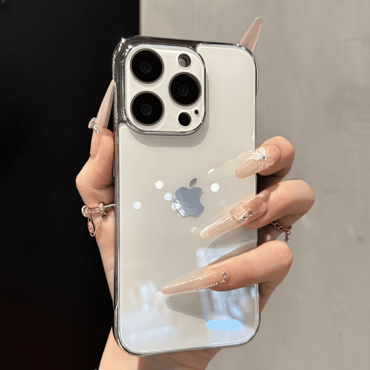 New heat dissipation half-wrapped tempered glass phone case - Image 6